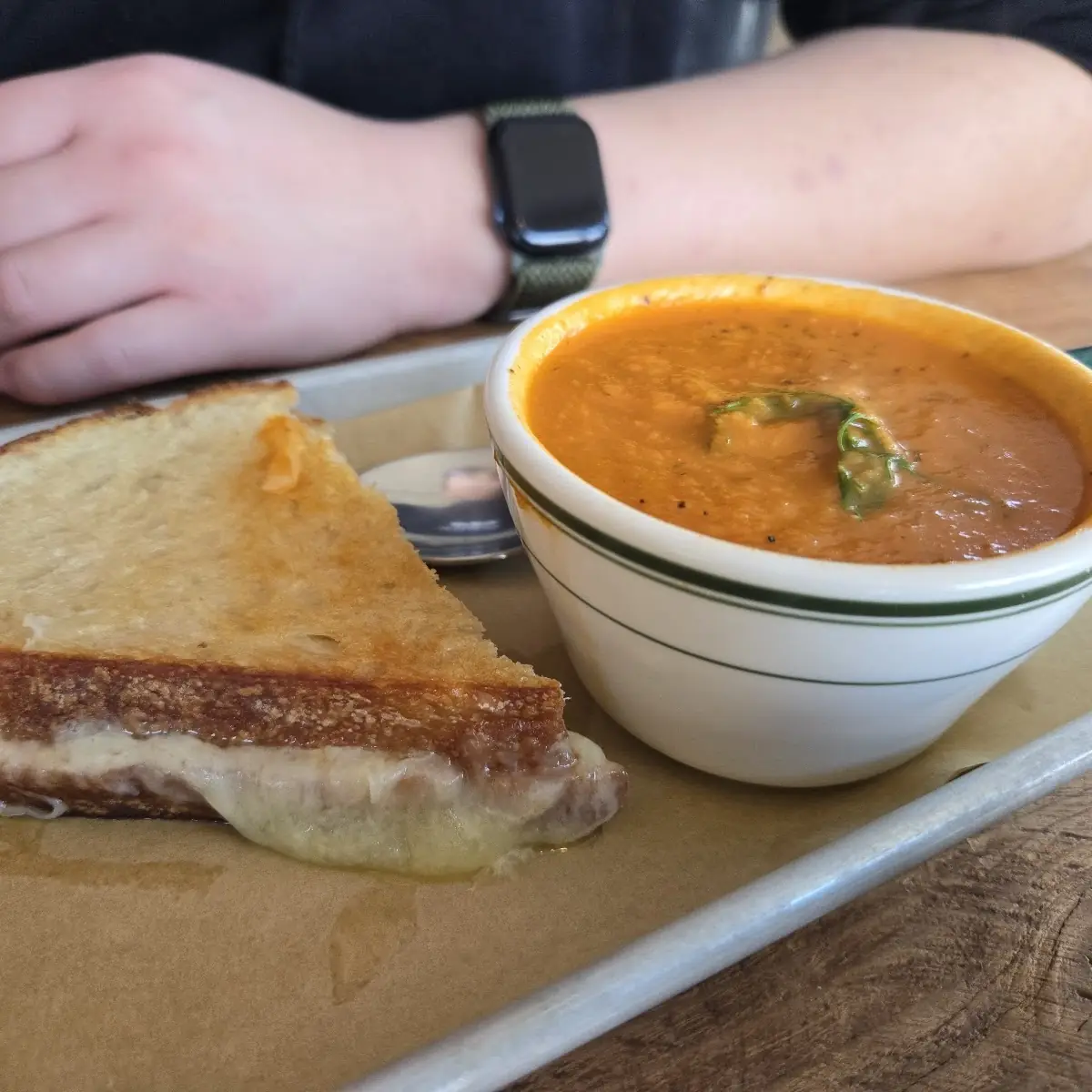 Grilled Cheese and Tomato Soup