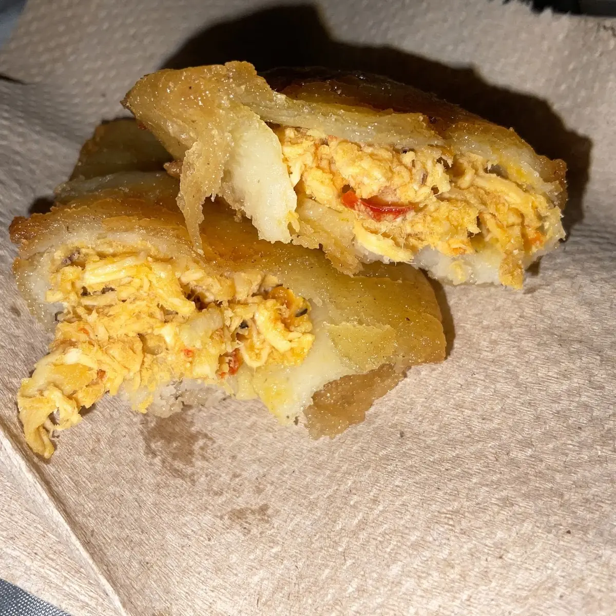Inside Chicken Empanada