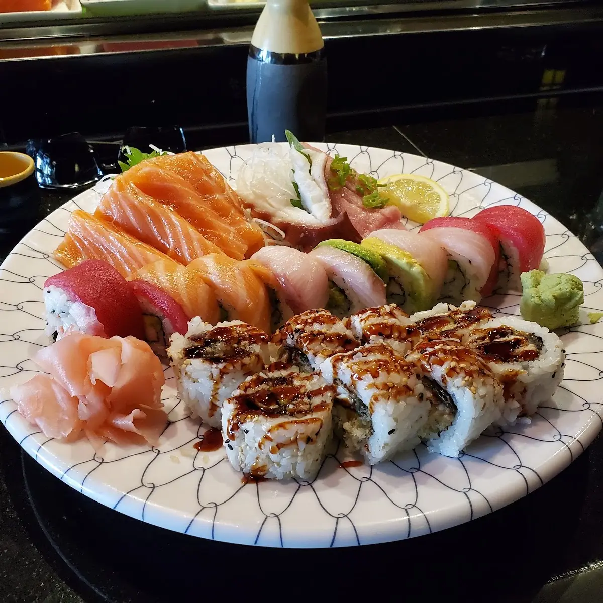 Assorted Sashimi and Sushi Deluxe