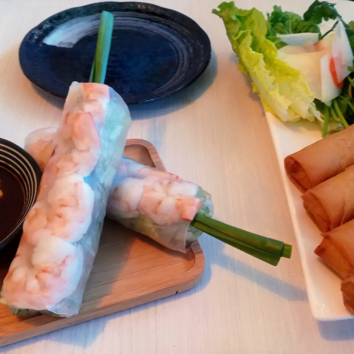 Fresh Rolls and Egg Rolls