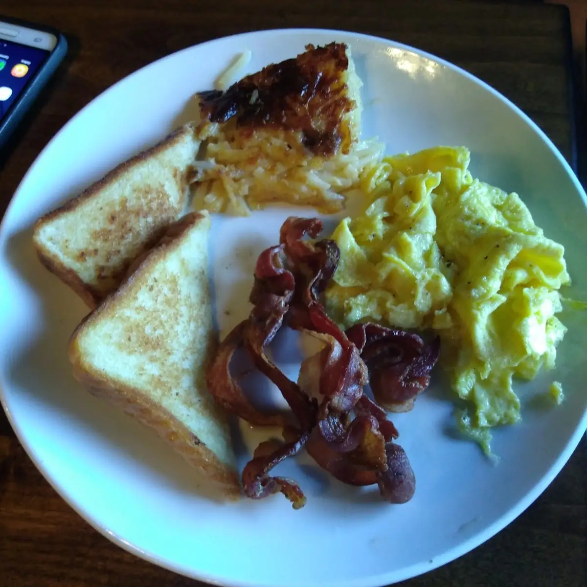 Scrambled Eggs with Bacon