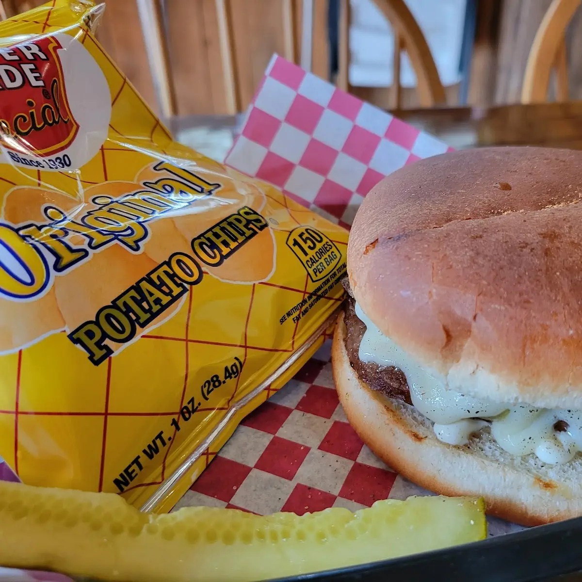 Mushroom Swiss Burger