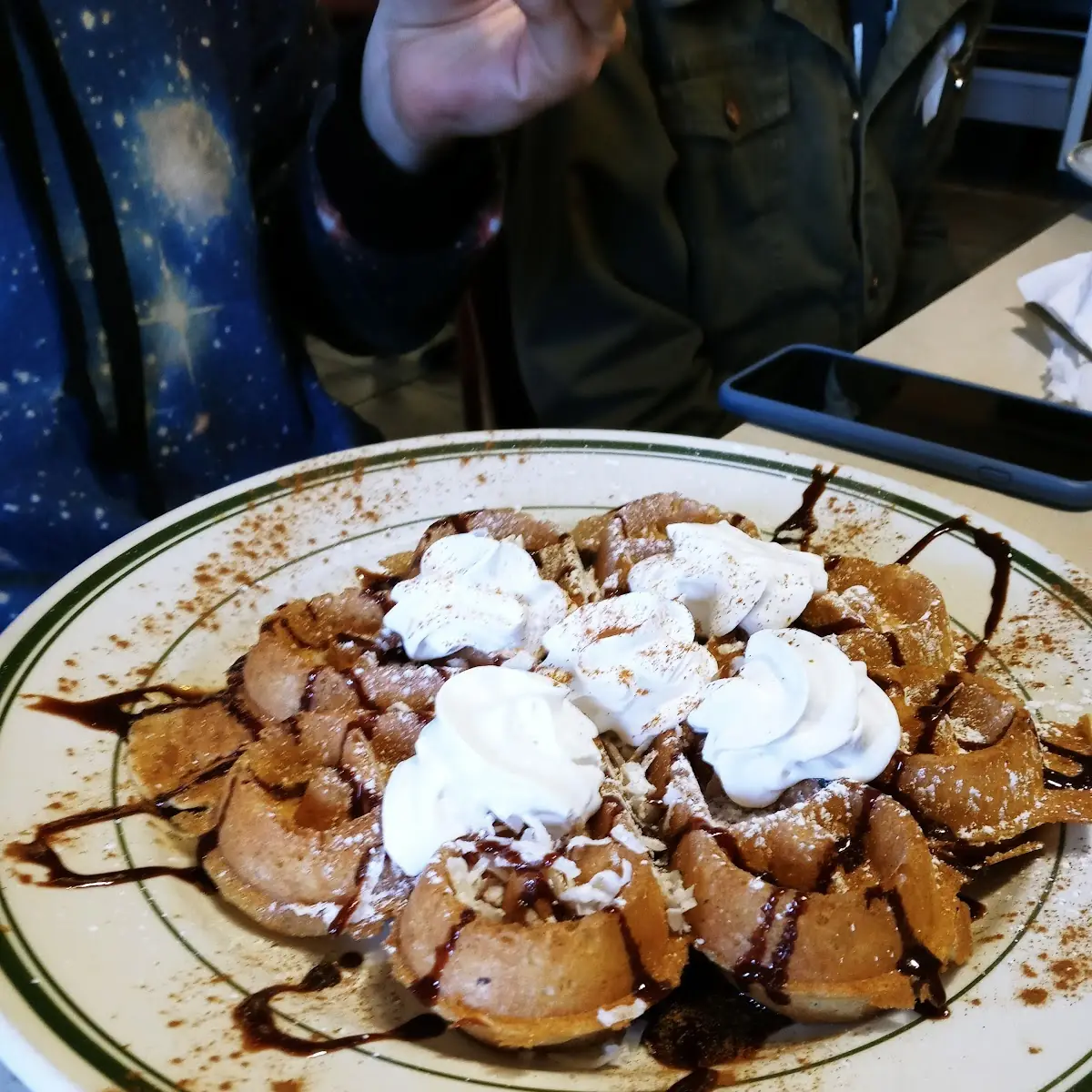 Coconut Almond Waffle