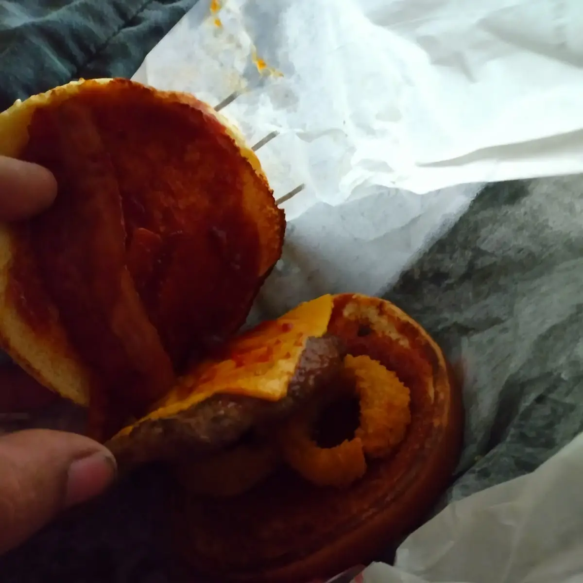 Western Bacon Cheeseburger
