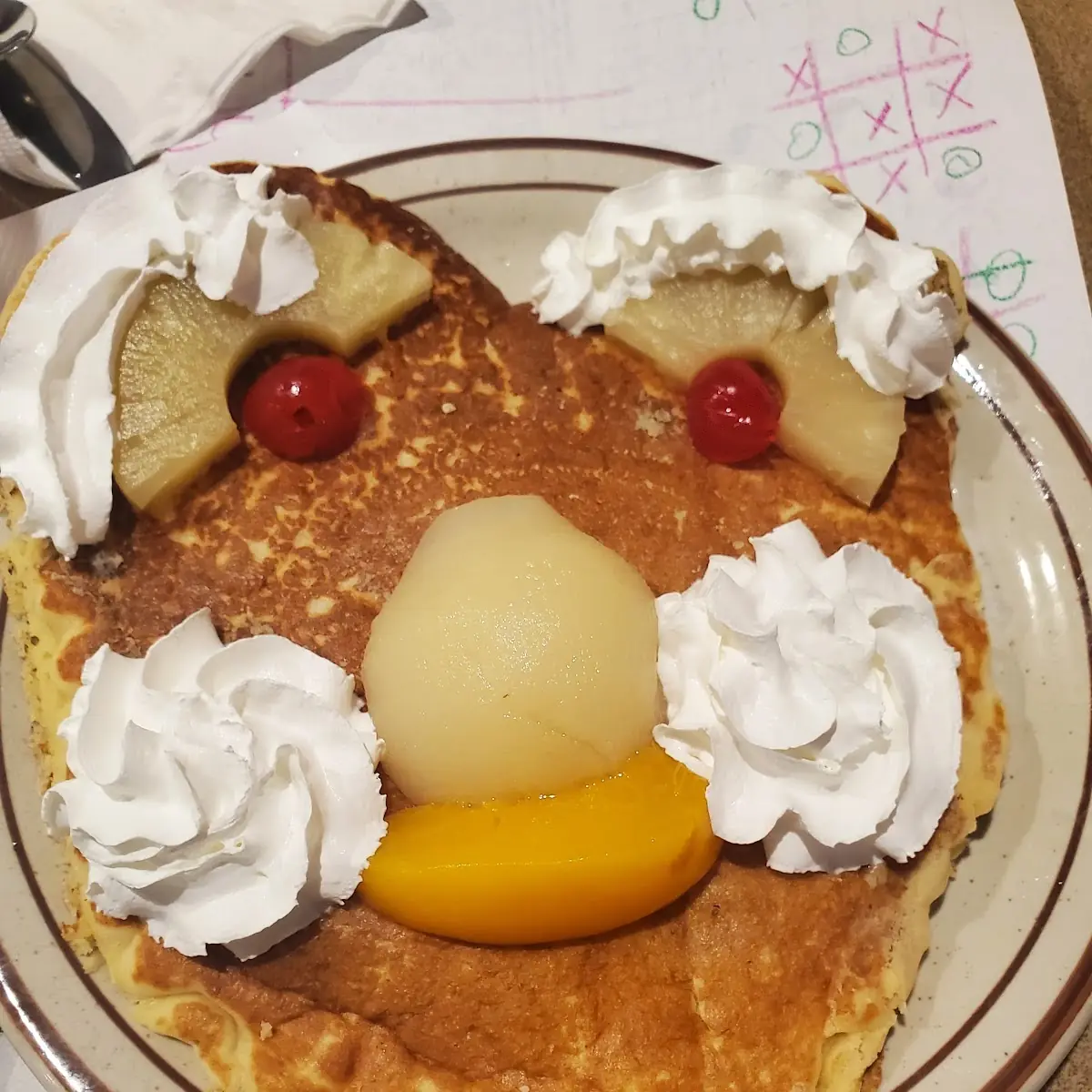 Kids Bear Pancake Breakfast