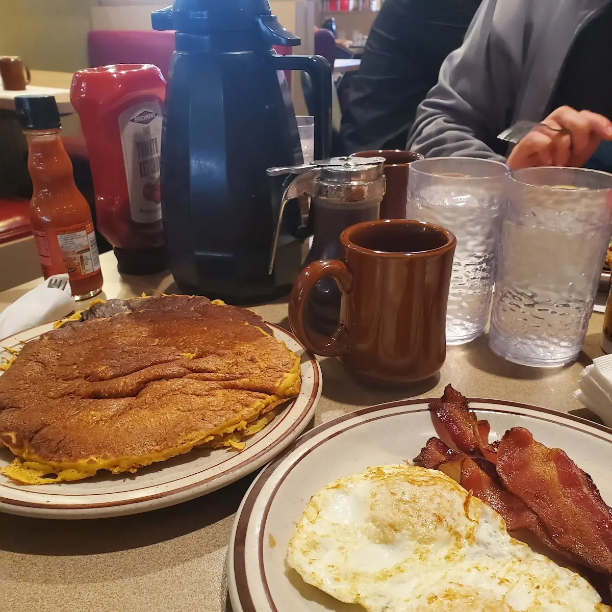 Pumpkin Pancake Combo