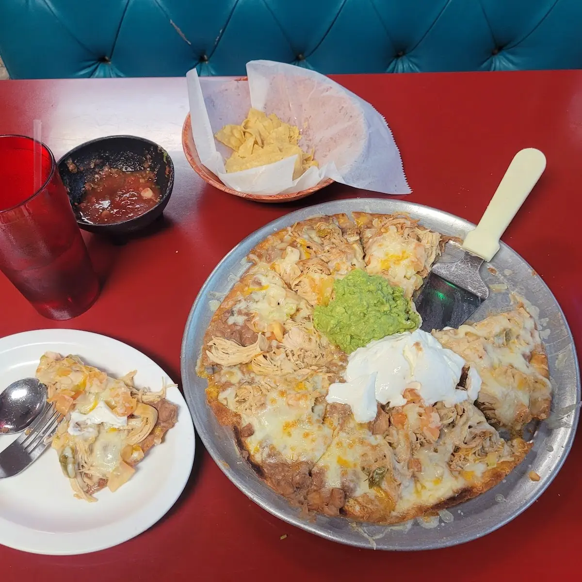 Mexican Pizza Choice of Meat