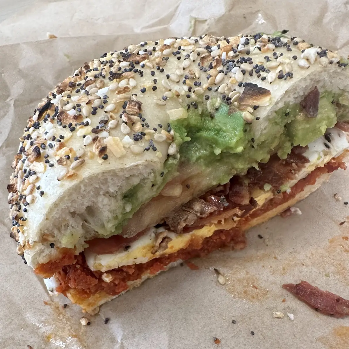 Bacon Tomato Avocado
