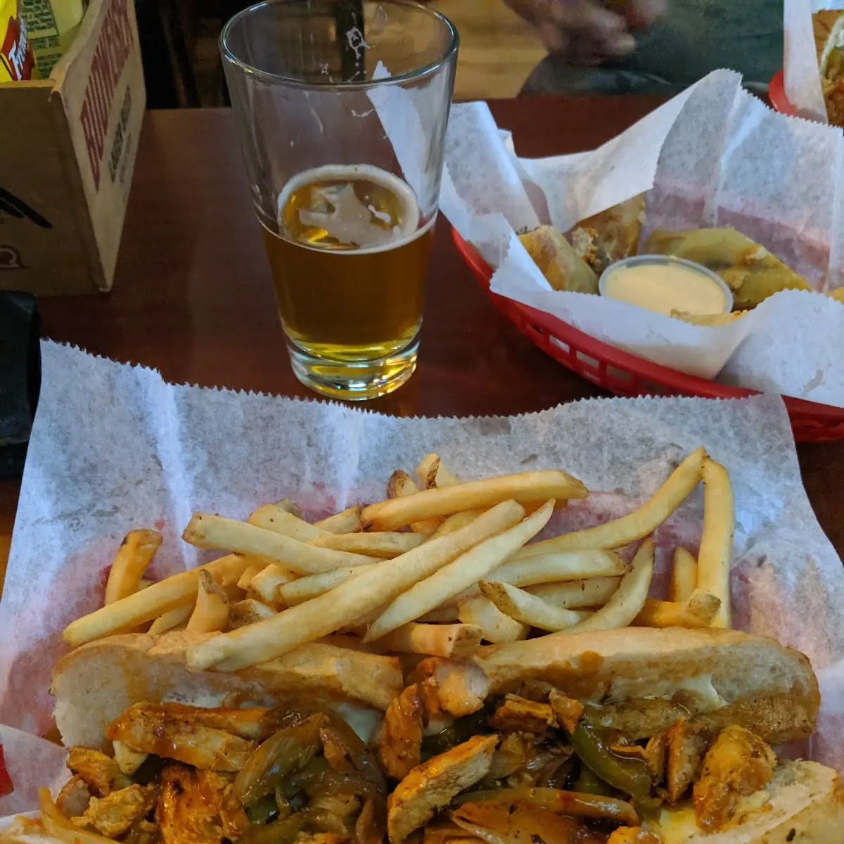 Buffalo Chicken Philly Sandwich