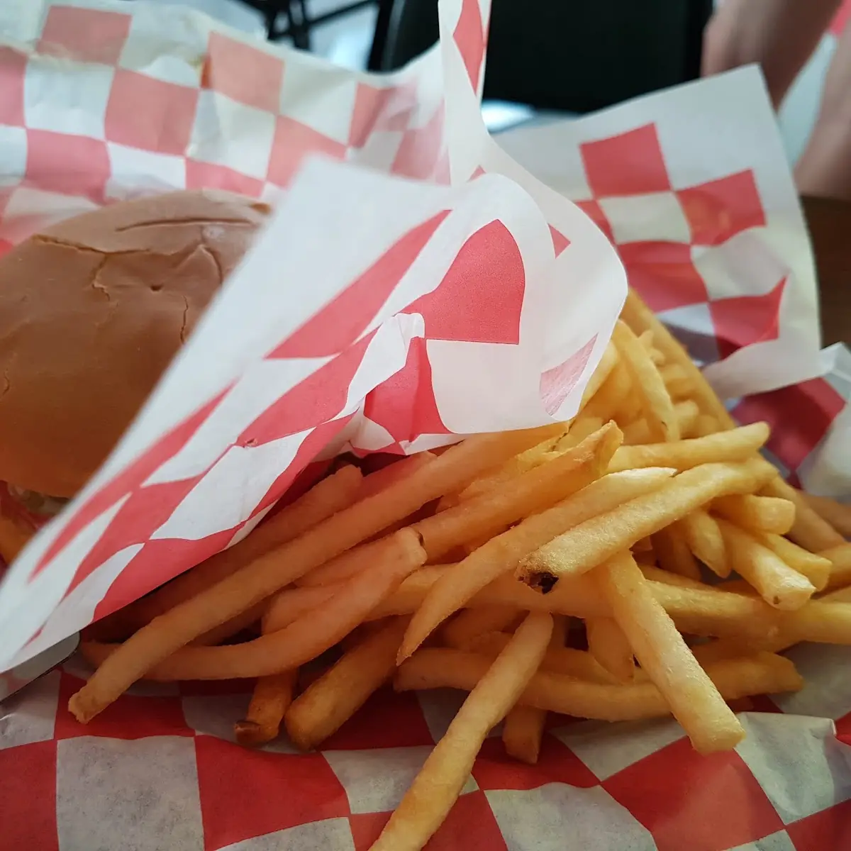 Burger and Fries