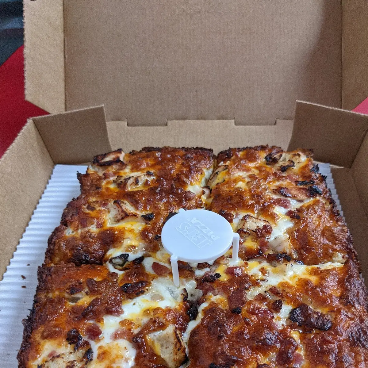 Deep Dish Pepperoni Pizza