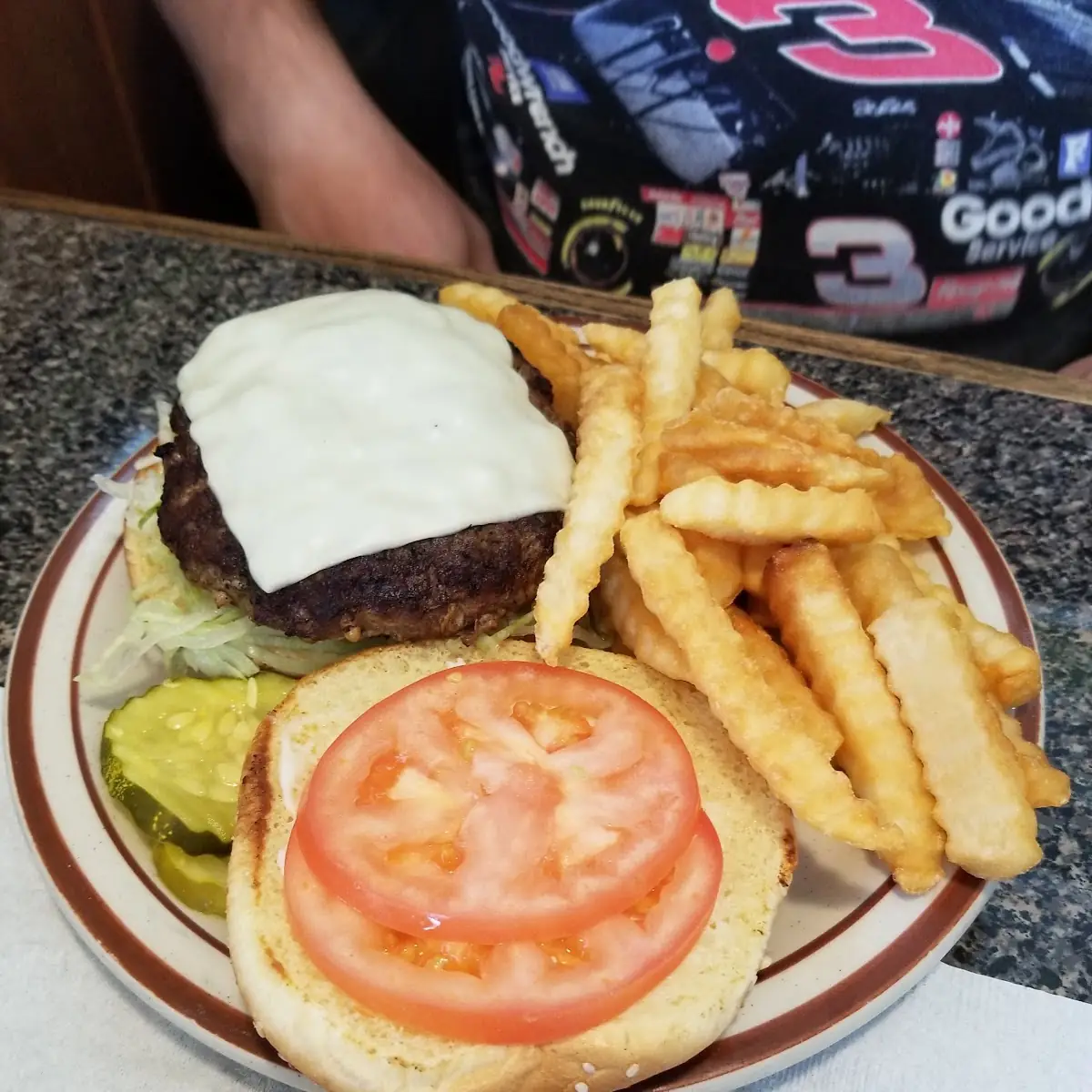 Texas Burger and Fries