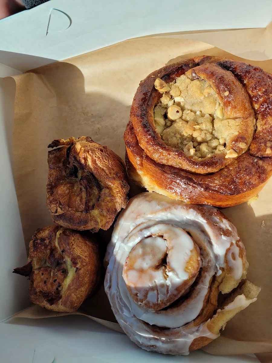Cinnamon Roll Bacon Cheese Croissants Nutella Pastry