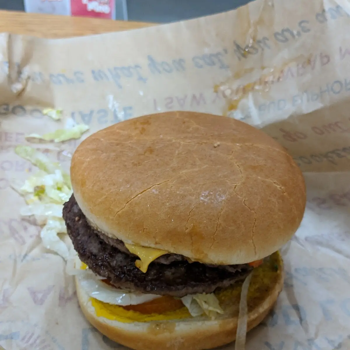 Lotaburger Double Cheeseburger