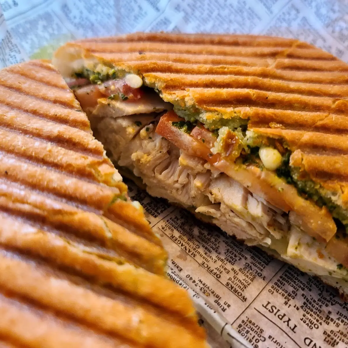 Chicken Pesto Panini