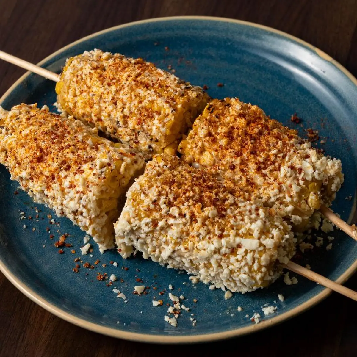 Grilled Mexican Street Corn