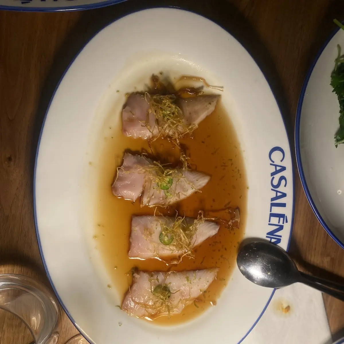 Hamachi Crudo