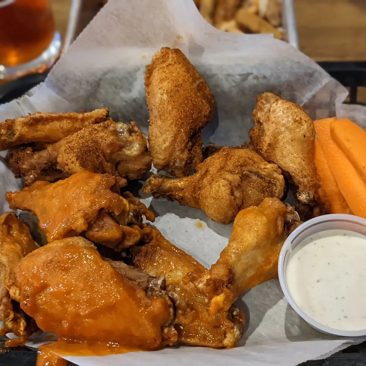 Wings - Buffalo and Cajun Dry Rub
