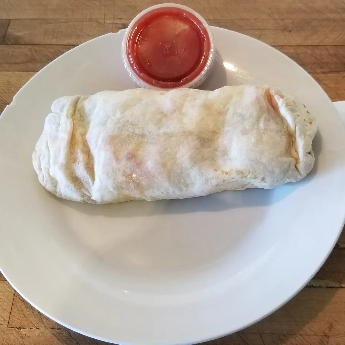 Breakfast Burrito with Bacon
