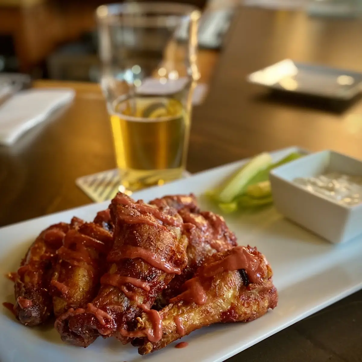 Raspberry Habanero Wings