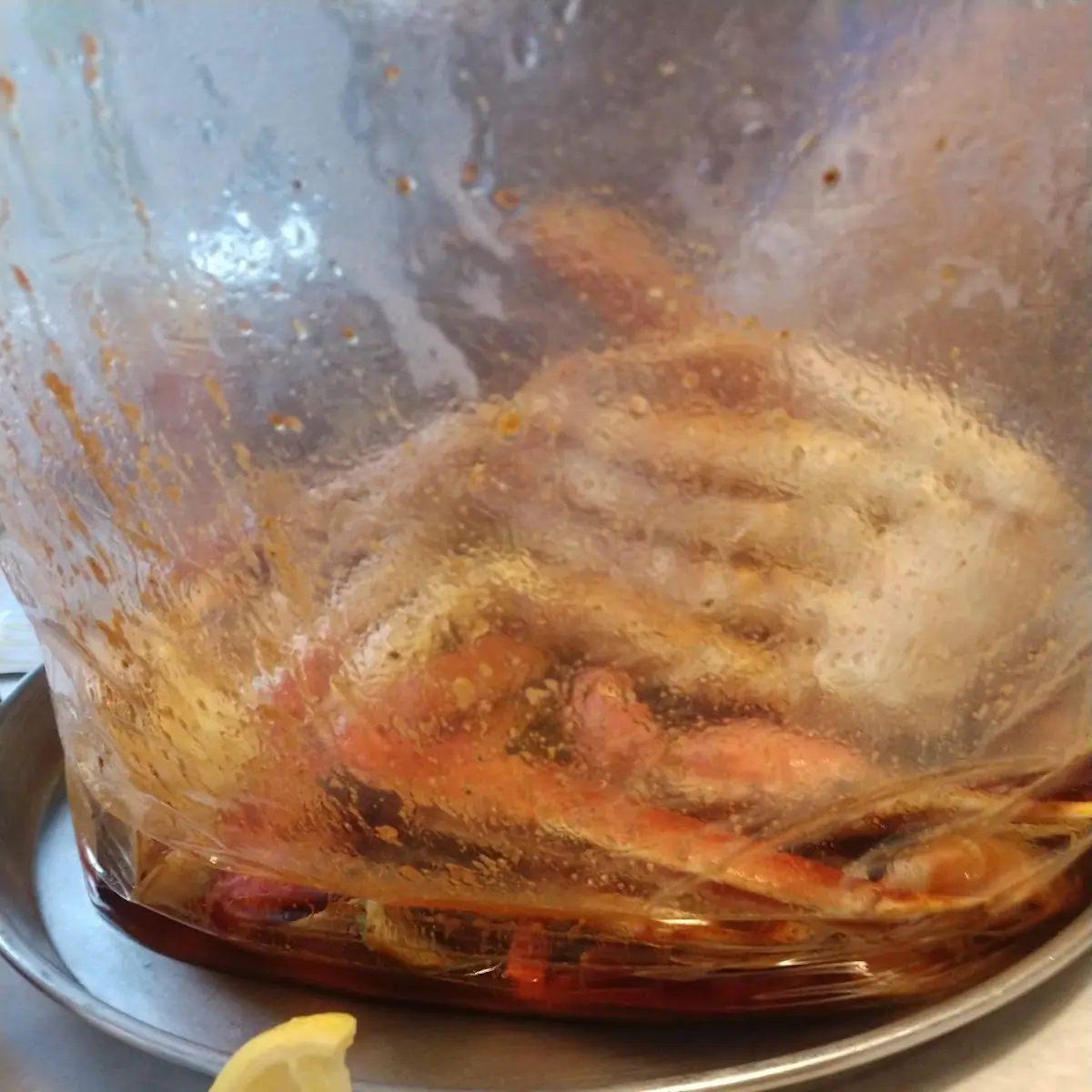 Steamed Snow Crab
