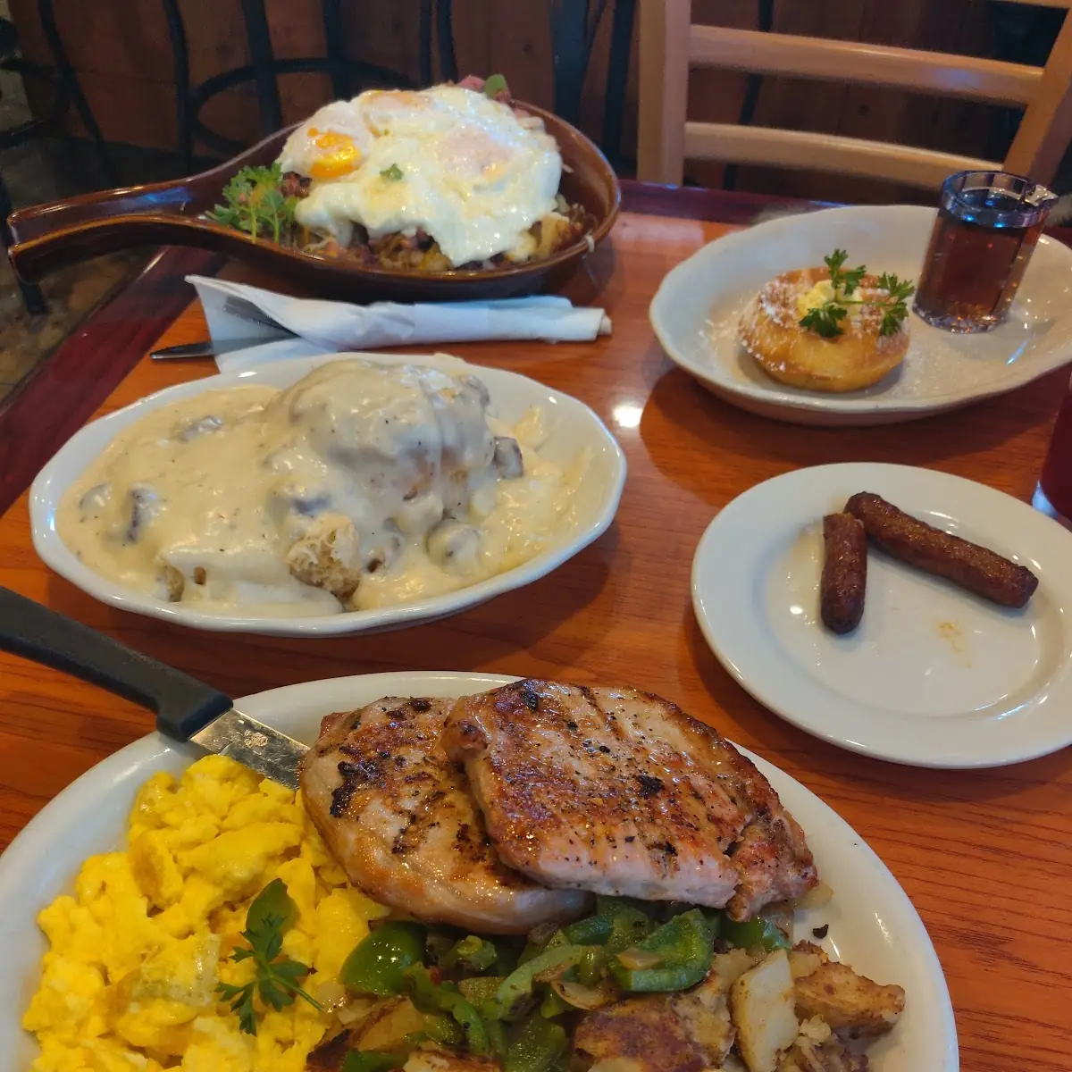 Pork Chop Pleasure Platter