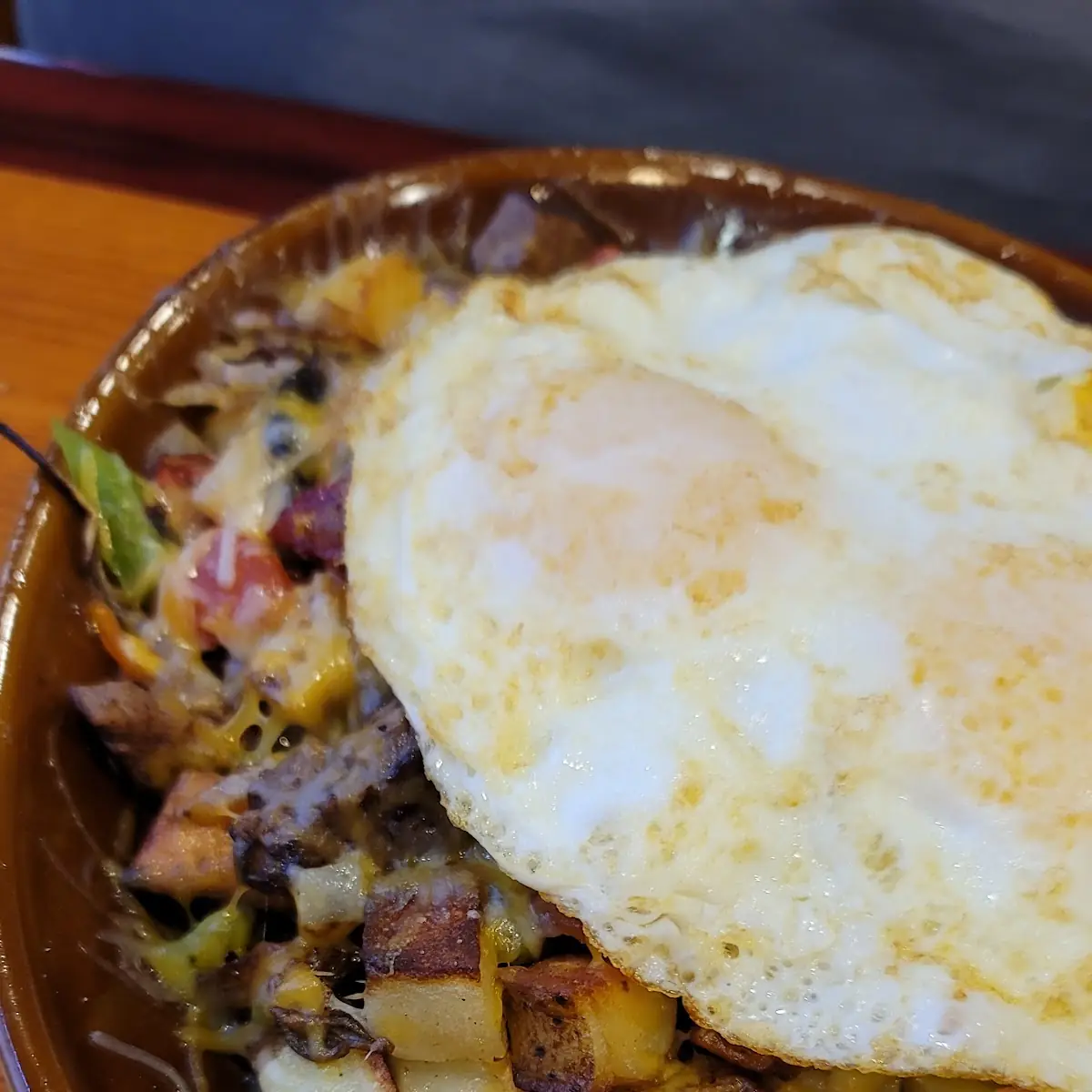 Skirt Steak Skilet Breakfast Plate