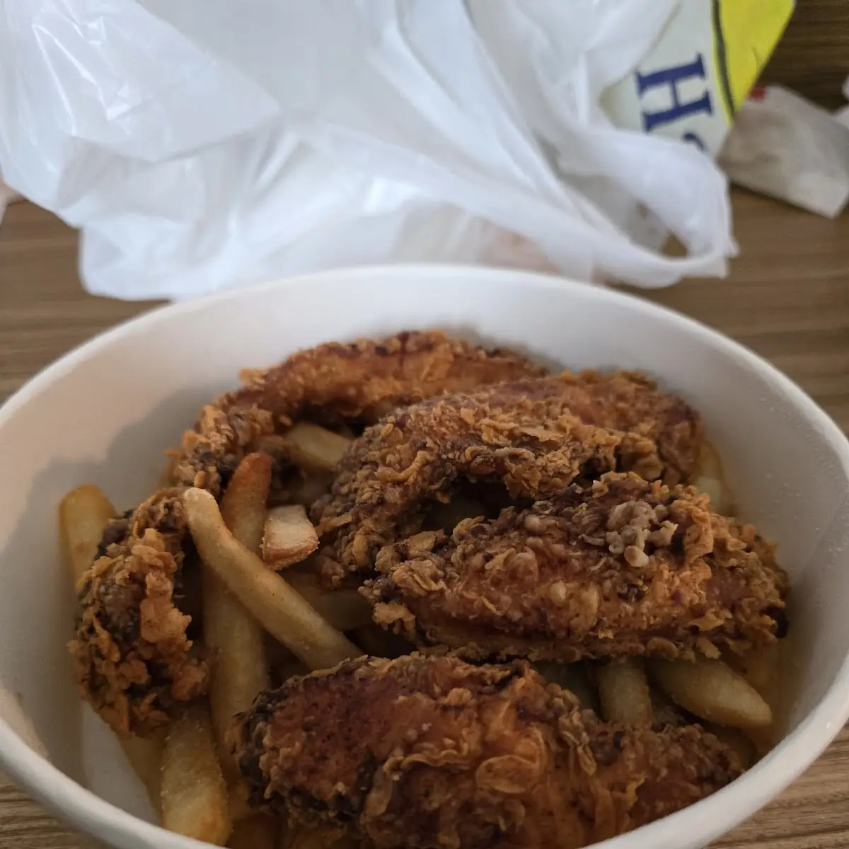 Chicken Strips and Fries