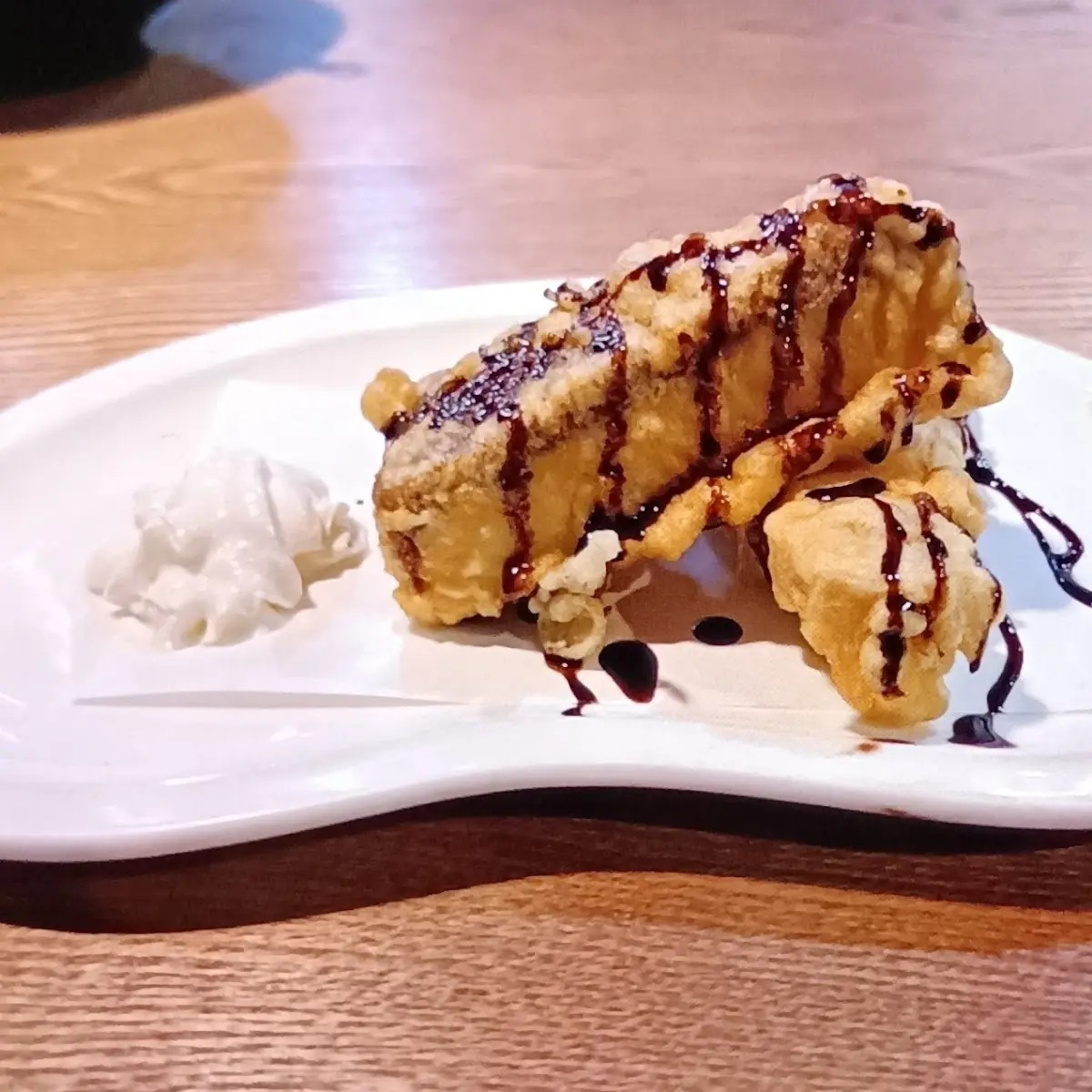 Fried Cheese Cake Dessert