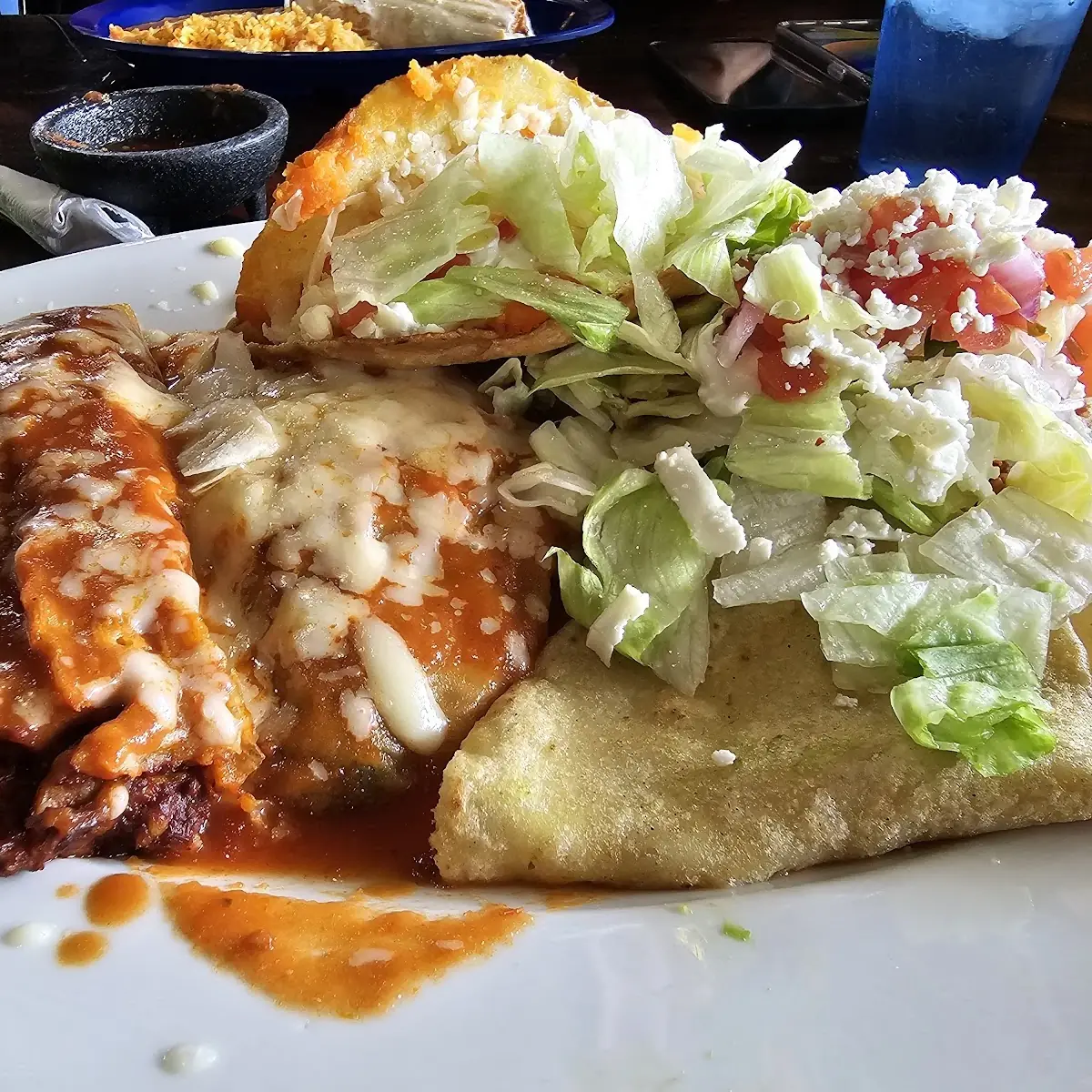Chicken and Beef Burritos