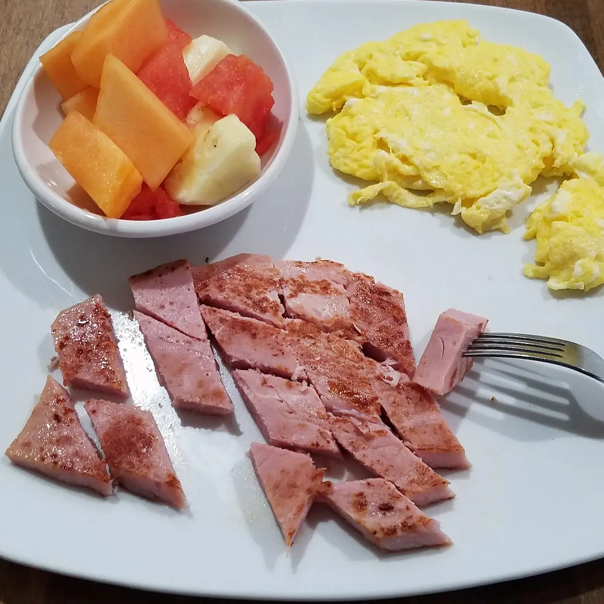 Ham and Scrambled Eggs