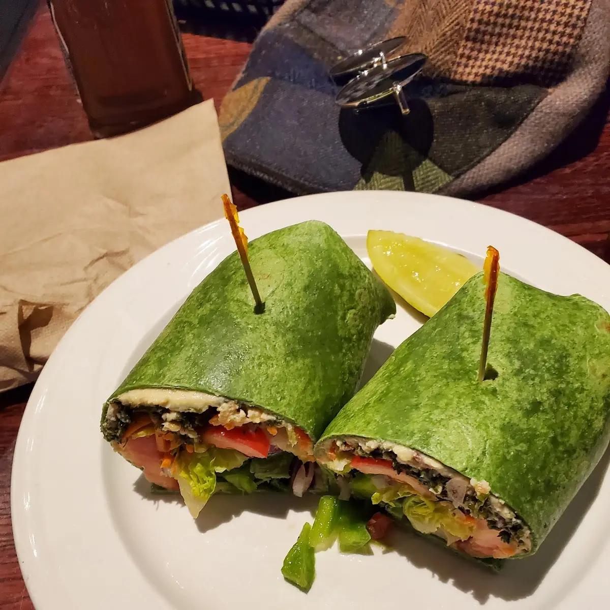 Hummus & Tabouli Wrap