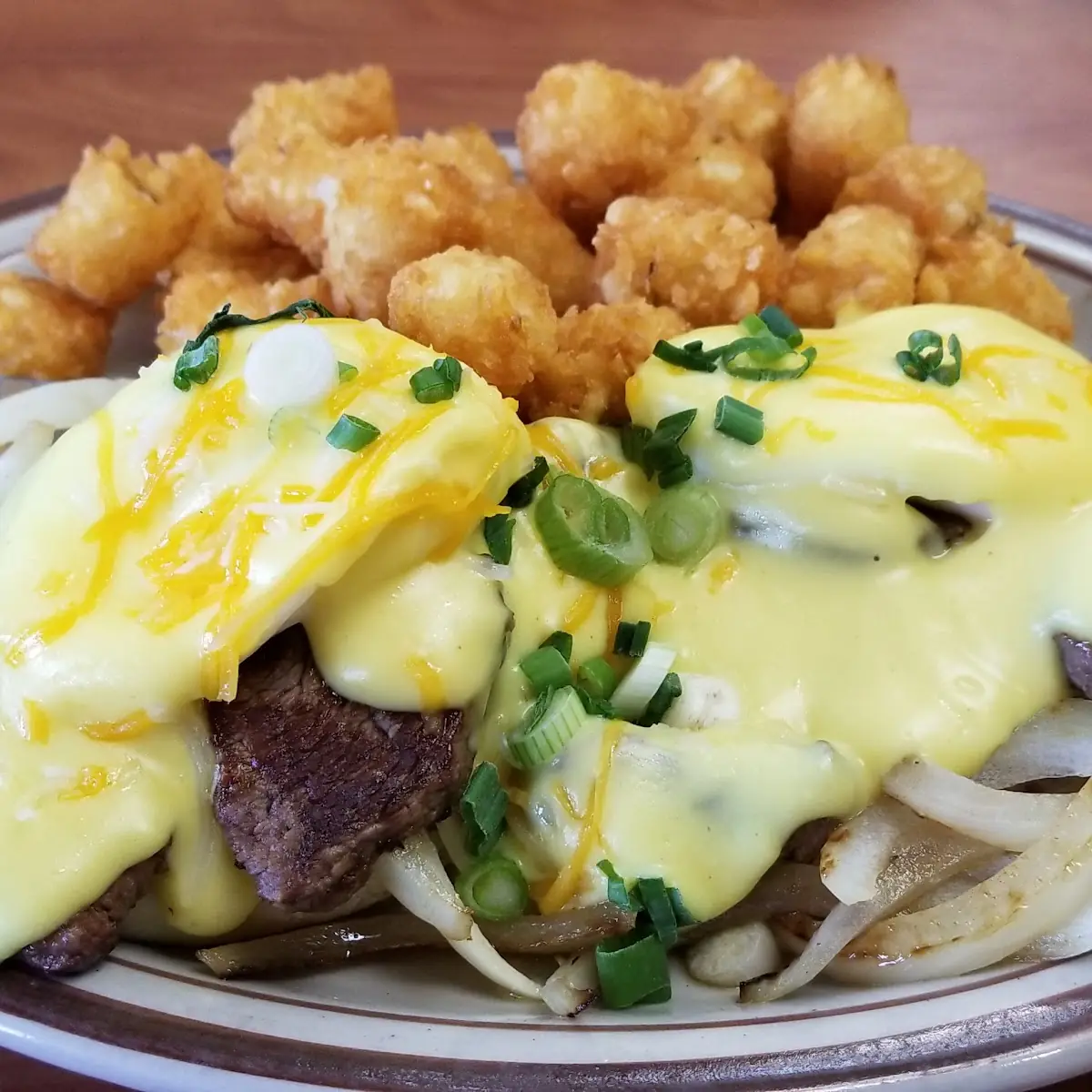 The Elk Hunter a Corned Beef Hash Benedict