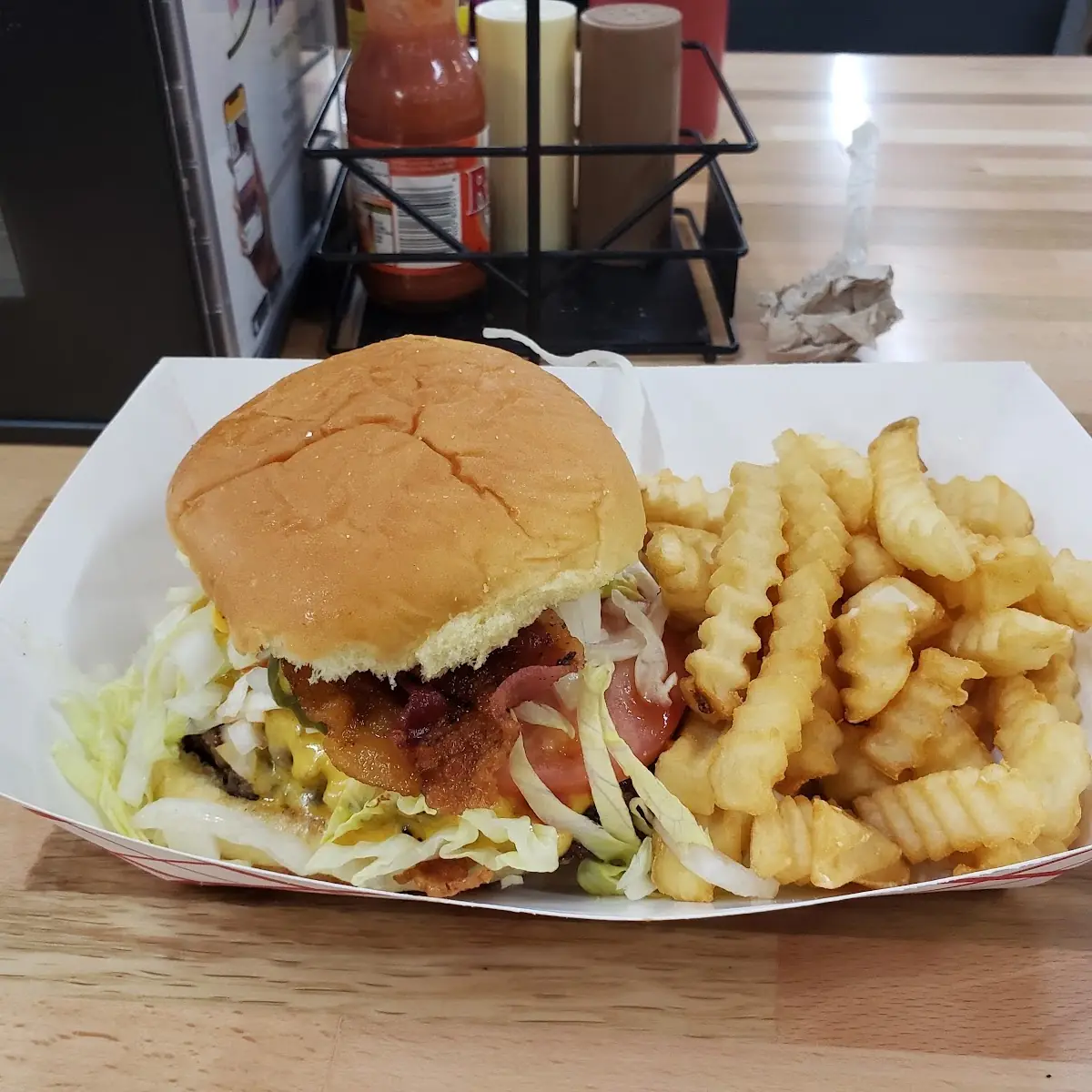 Cheeseburger & French Fries