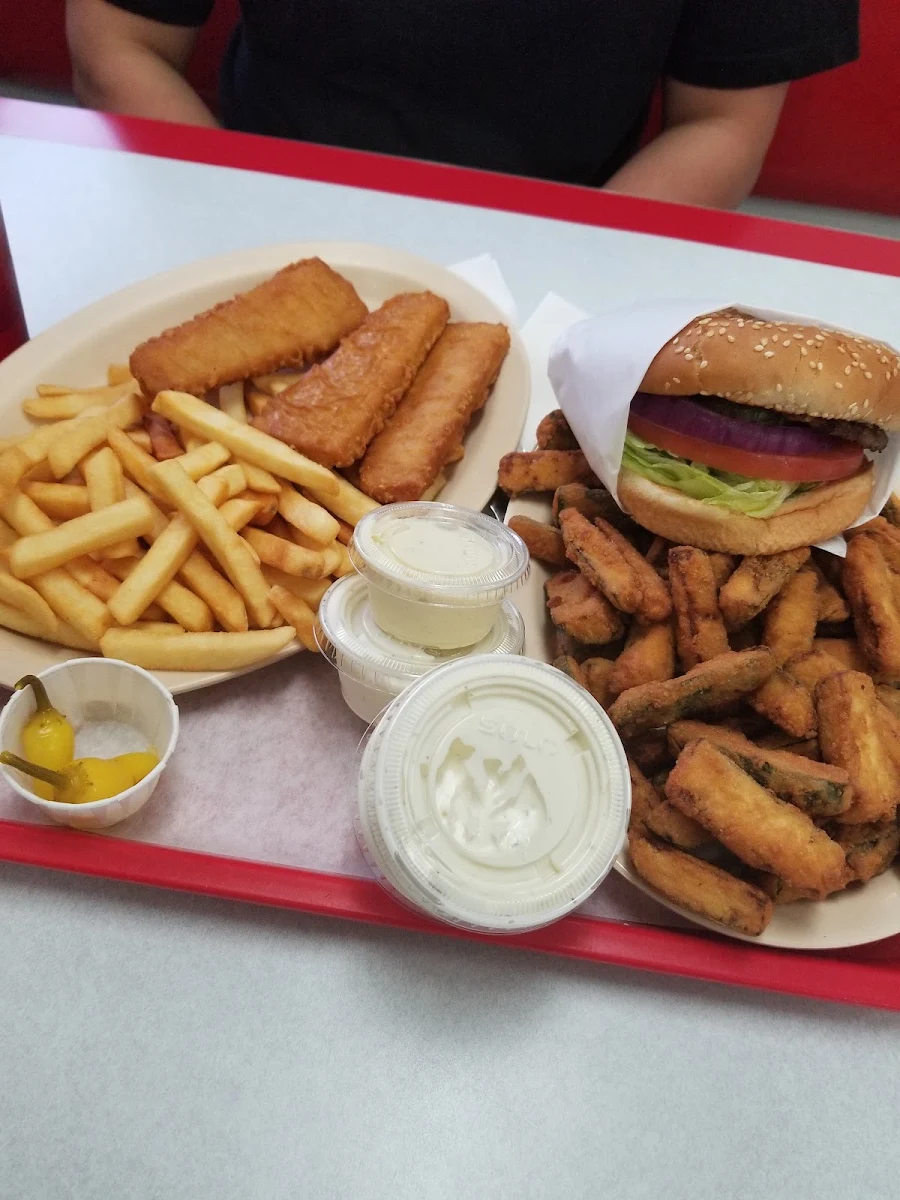 Fish and Chips Burger