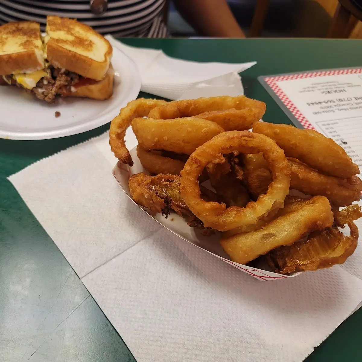 Jimmy Rhea's Special Cheese Burger