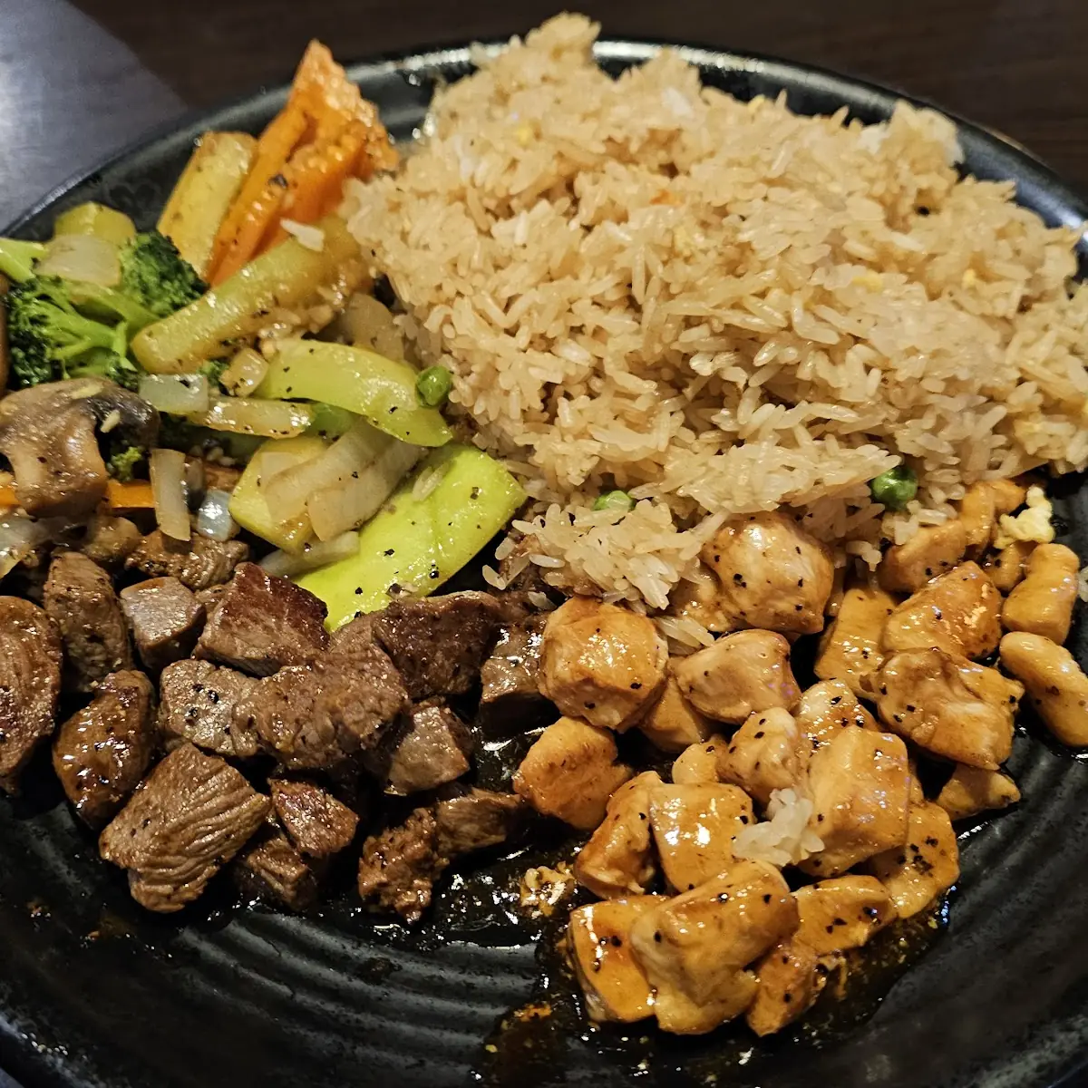 Vegetables and Fried Rice