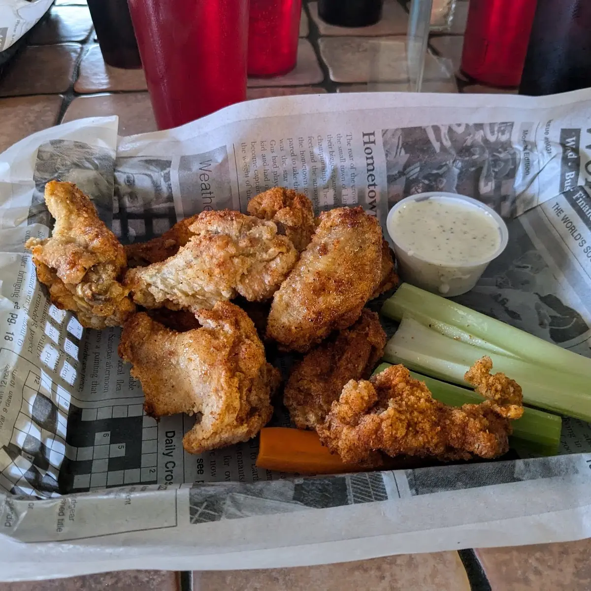 Honey BBQ Wings