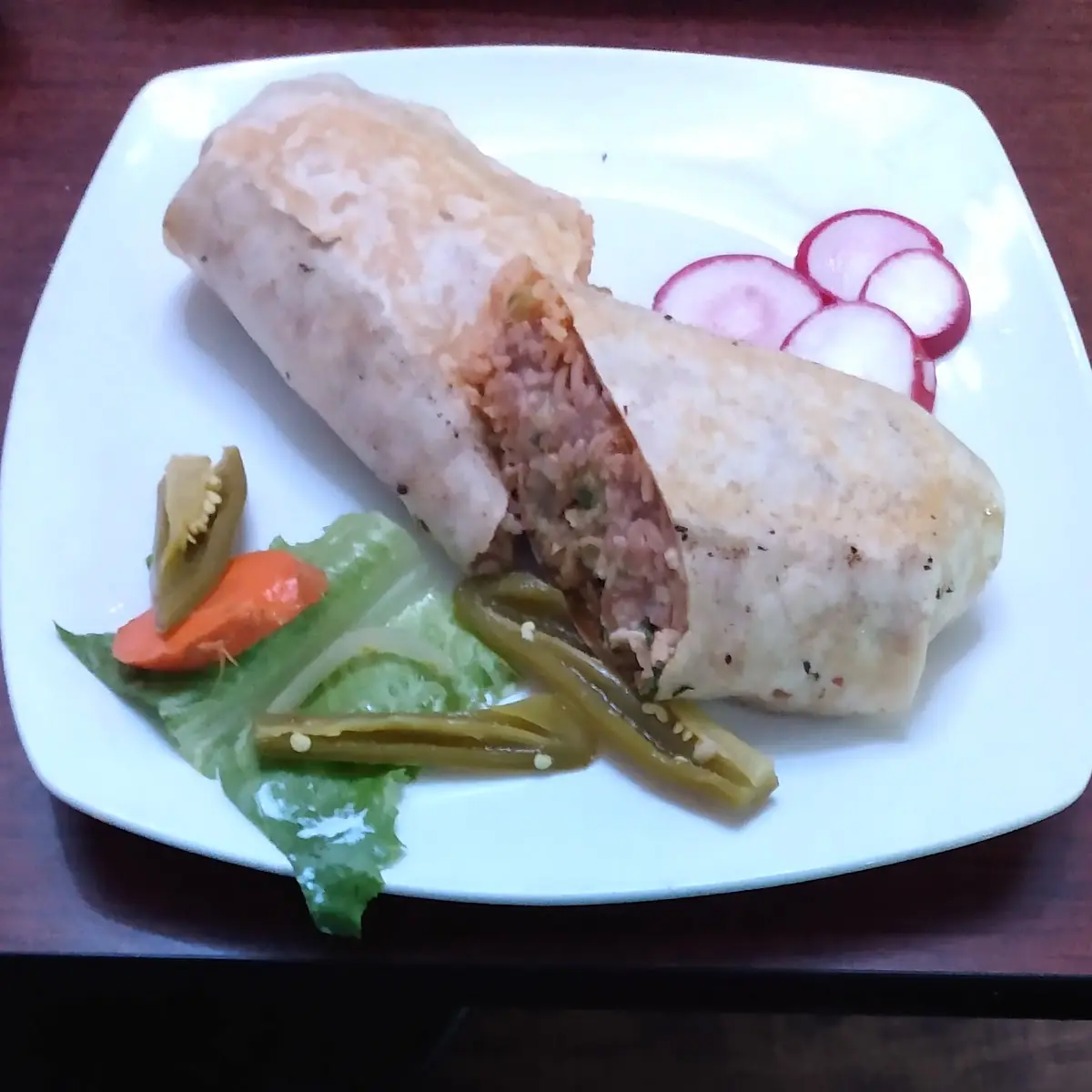Ground Beef Burrito