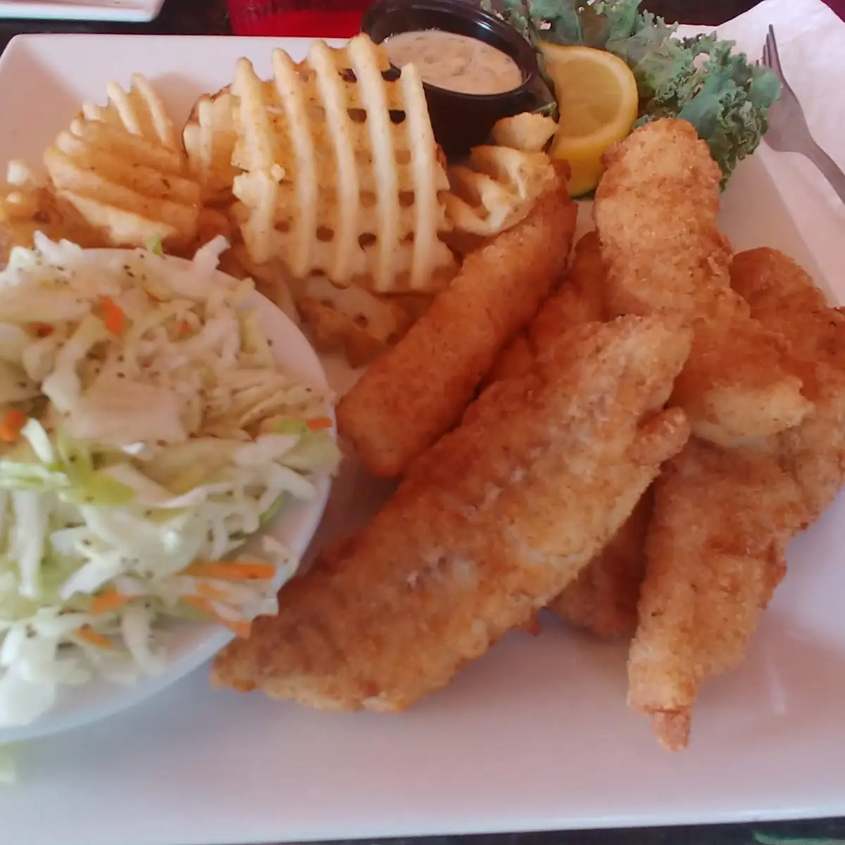 Fried Panko Chicken Strips