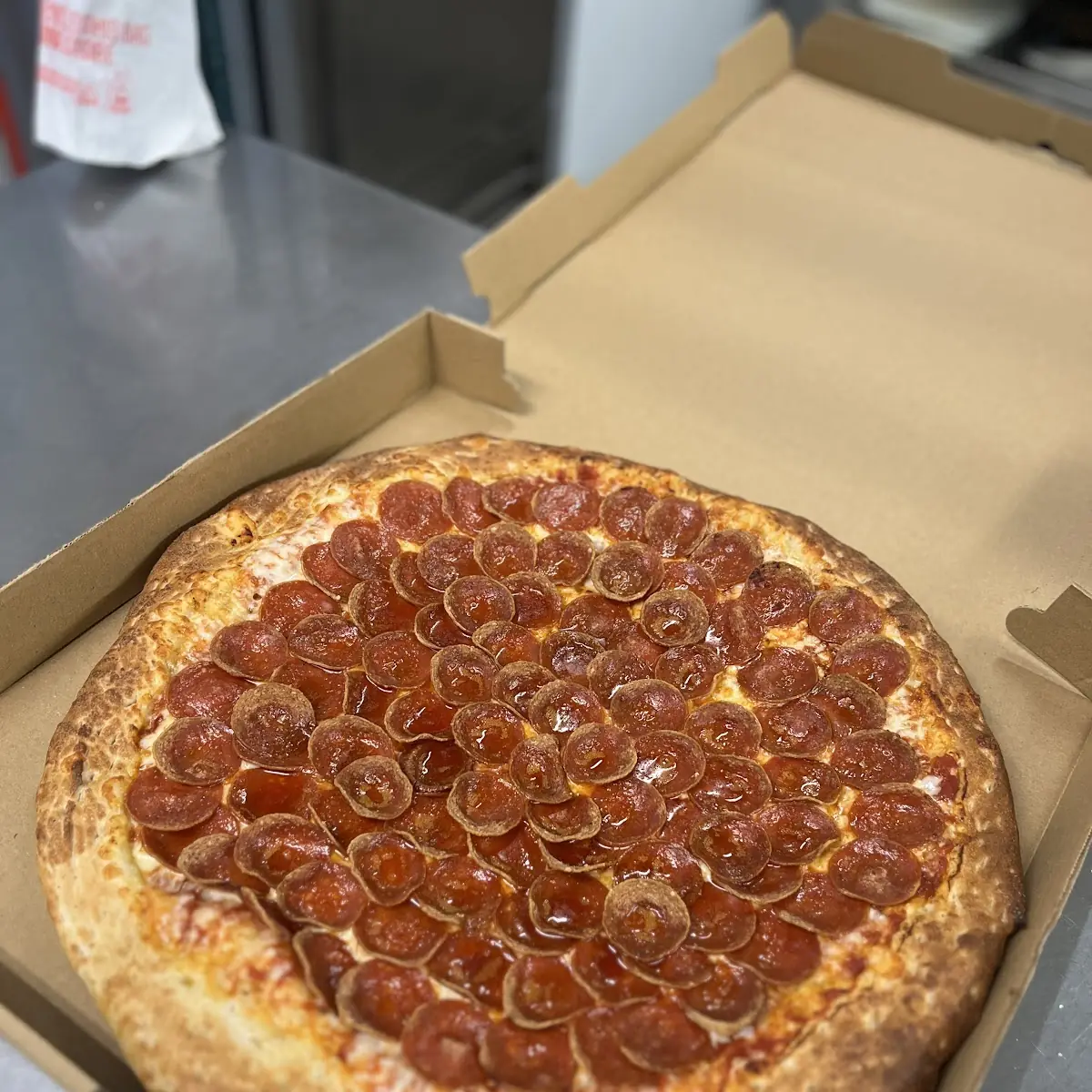 100 Pound Pepperoni Pizza