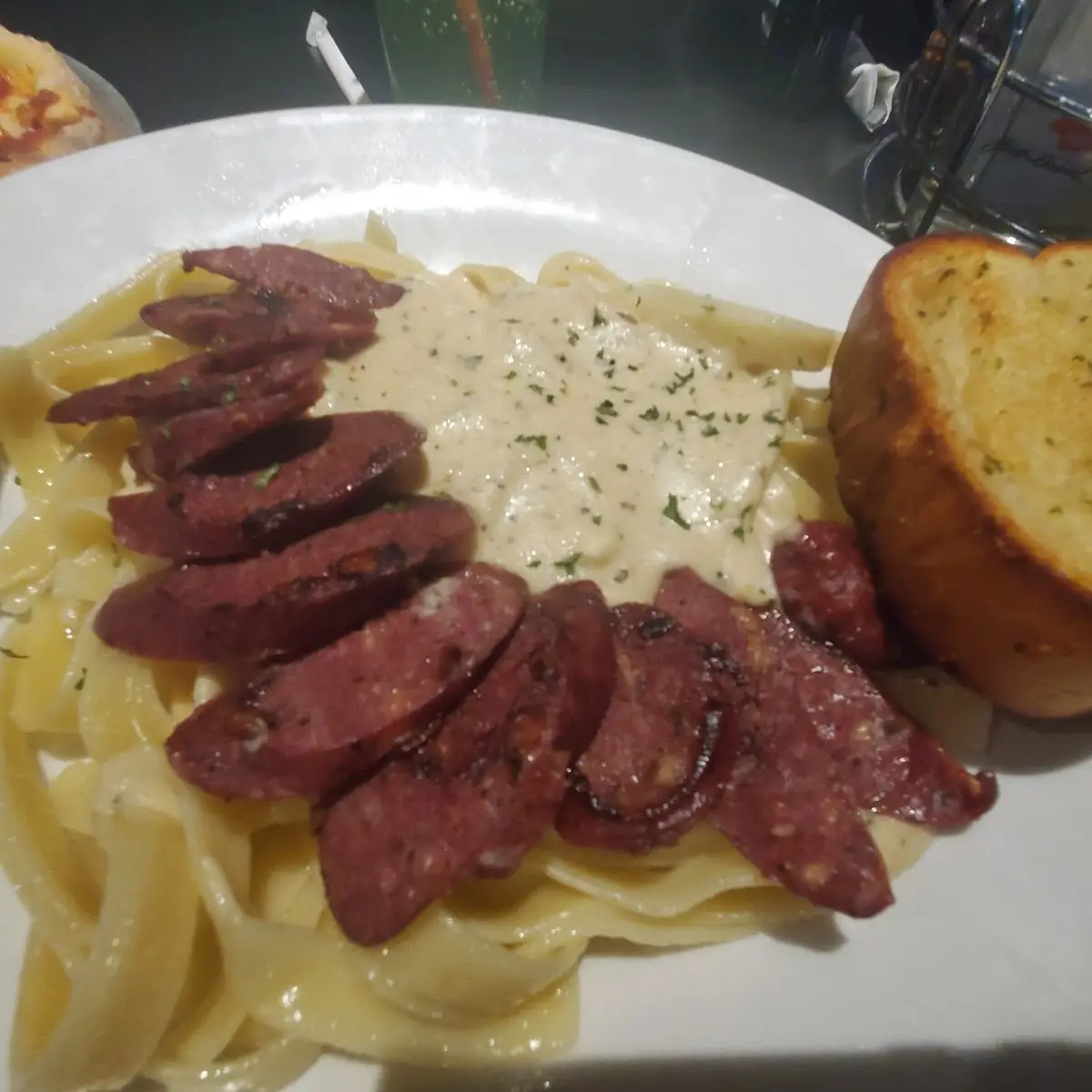 Venison Fettuccine Alfredo