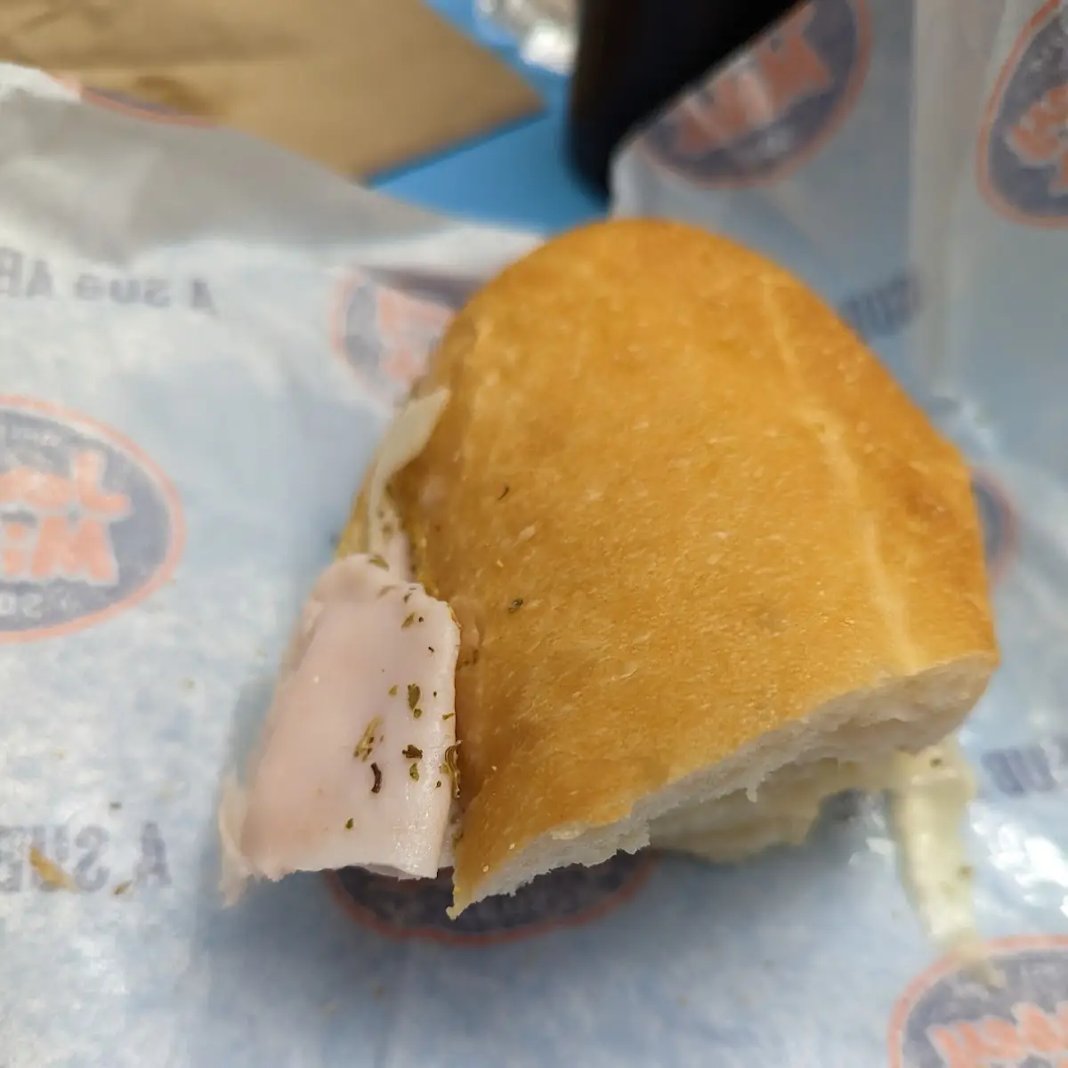 Turkey and Cheese Sandwich