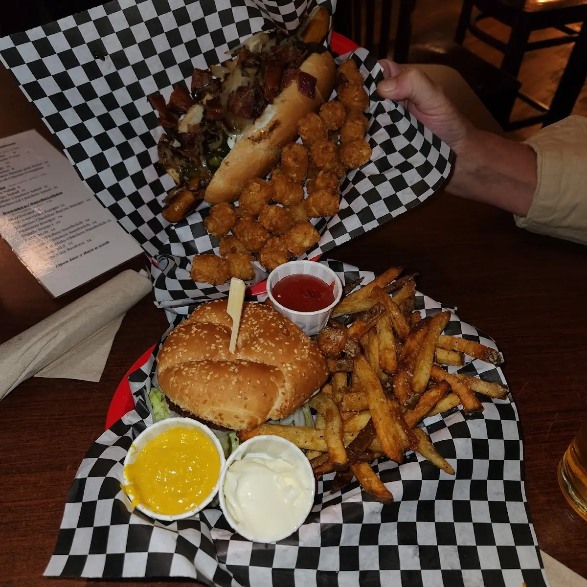 Veggie Burger with Fries
