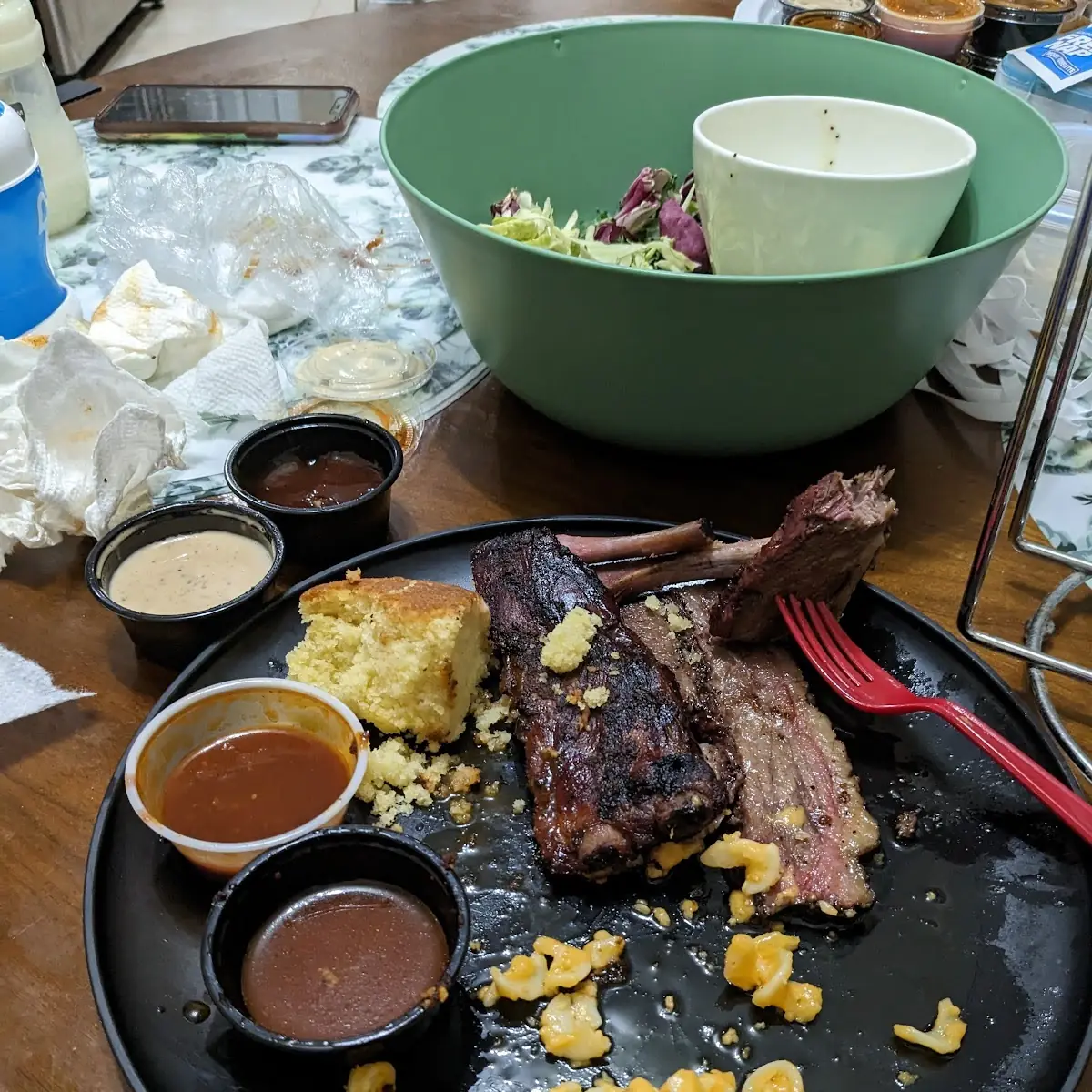 Ribs and Brisket Enjoyed at Home