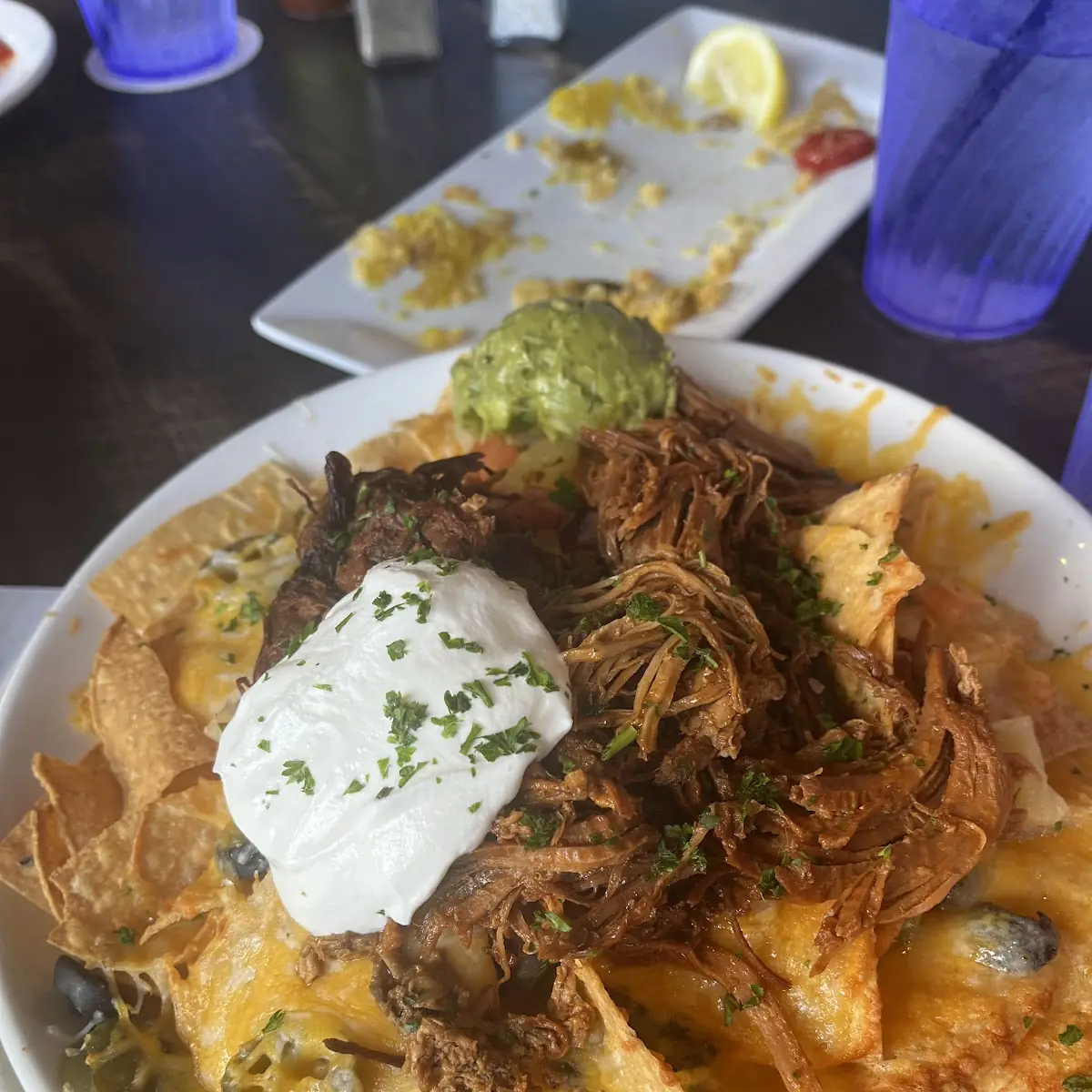 BBQ Pork Nachos