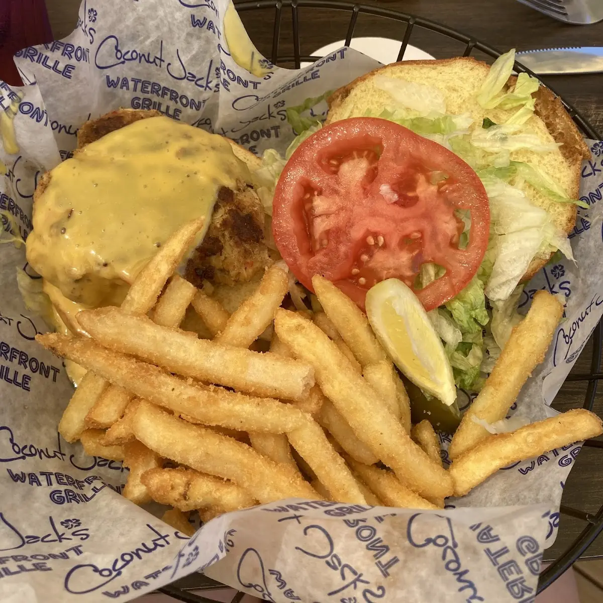 Crab Cake Sandwich