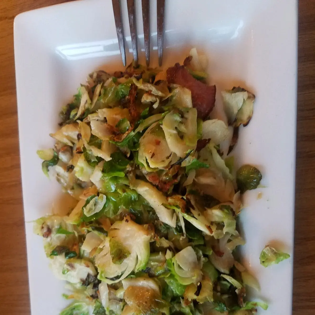 Smashed Brussels Sprouts