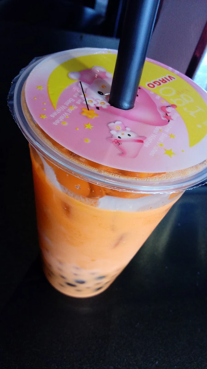 Thai Tea Milk Bubble Tea
