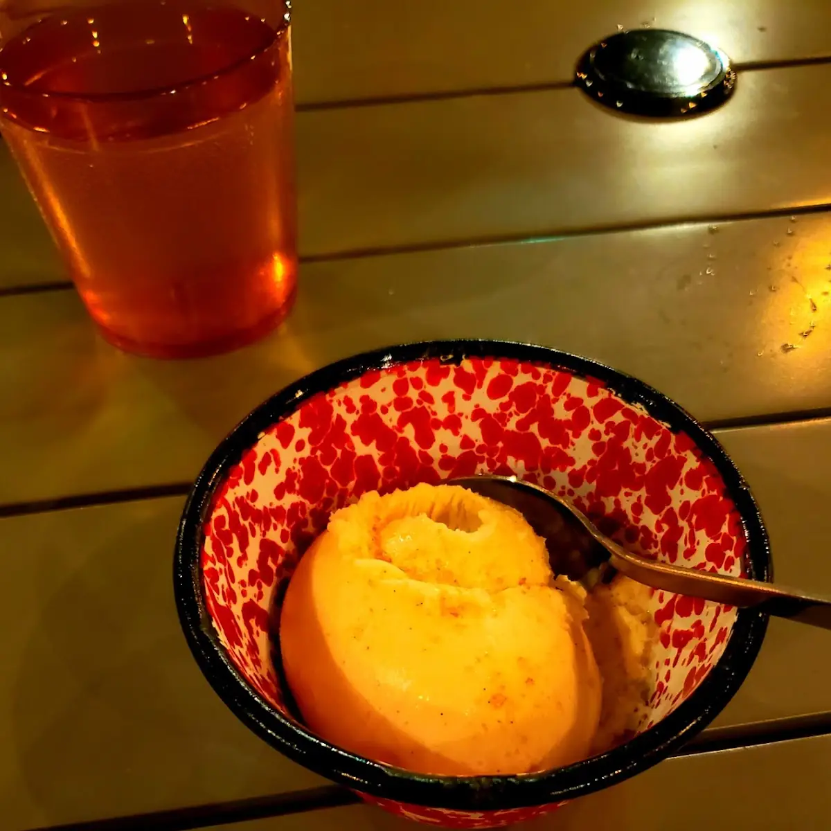 Smoked Vanilla Ice Cream